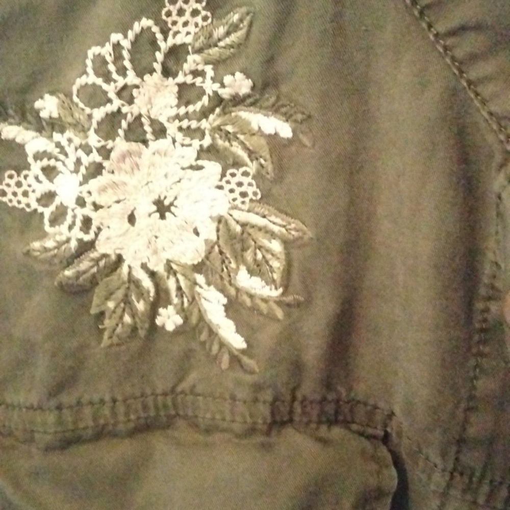 Embroidered Military Jacket - Picture 3 of 5